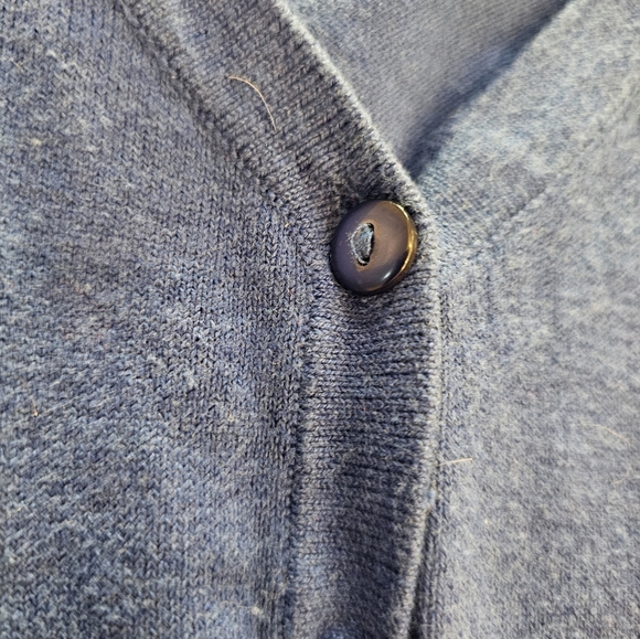 Rue21 Blue Button-Up Cardigan Sweater - Size Large - Picture 3 of 8